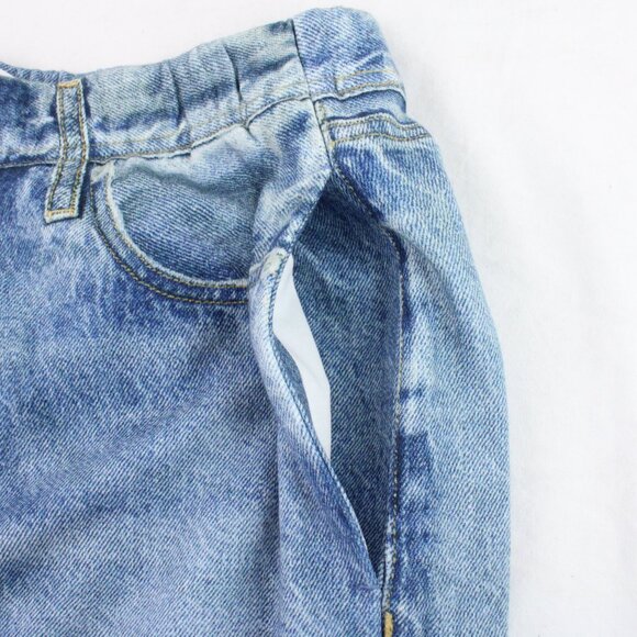 Rag & Bone Miramar Terry Wide Leg Jeans in Valentina - Picture 6 of 15